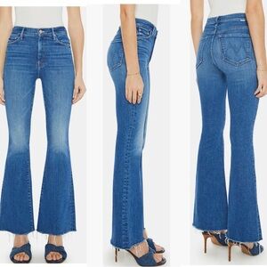Mother The Weekender Fray A groovy kind of love jeans